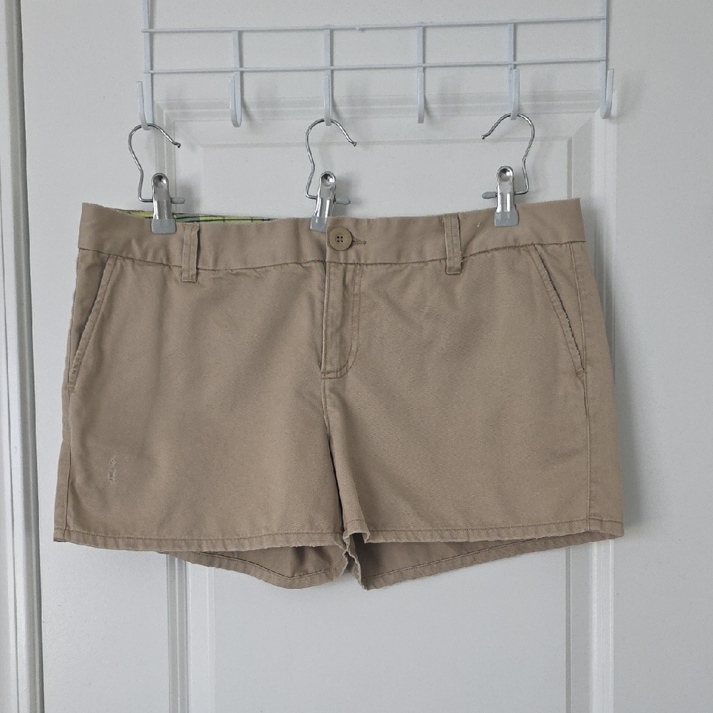 Old Navy Khaki Shorts Size 14